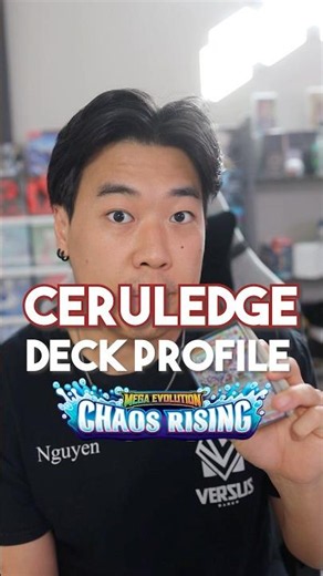 Perfect deck for a beginner! Ceruledge Ex Deck Profile, Chaos Rising Format #pokemon #pokemondeck