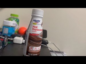 Equate chocolate meal replacement shake