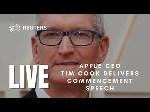 LIVE: Apple's Tim Cook gives commencement speech at Gallaudet University