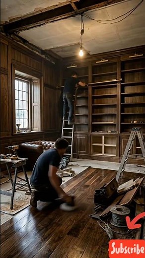 Timeless Luxury Library Reveal | Elegant Study Room Transformation