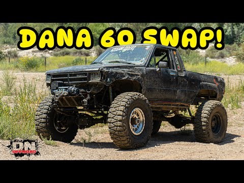 Chevy Dana 60 Build on our Toyota Rock Crawler! Tons and 40s!