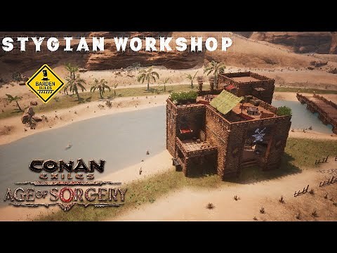 Conan Exiles: Stygian Workshop (Speed Build/ No Mods)