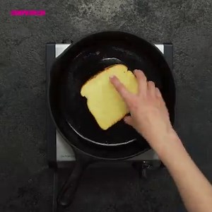 How to make rainbow grilled cheese AKA the most magical sandwich EVER | Cosmo Bites