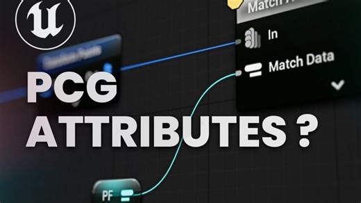 虚幻引擎5.7 ！PCG属性详解丨最强大的PCG技能！