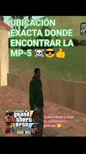 Dónde encontrar la Mp5 en GTA SA 😎👍😁