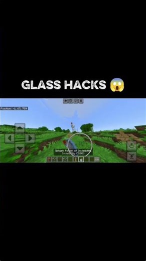 ​You’ve Been Placing Glass ALL WRONG! 😱💎 #shorts #Minecraft