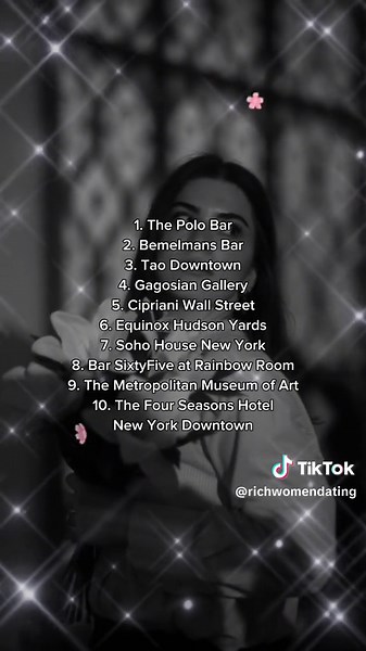 Rich Women Dating on TikTok