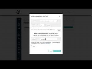 Stop Payments on Checks or Automatic Withdrawals in Digital Banking