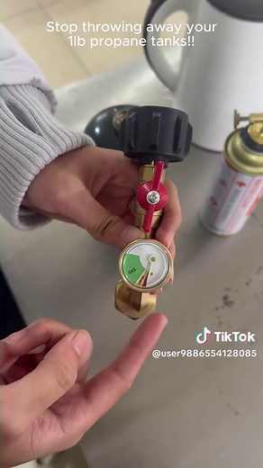 Refill Your Propane Tanks Easily with Our Adapter