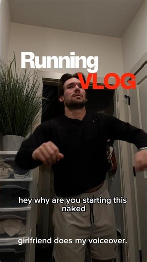 Girlfriend voices over my running vlog #running #runner #girlfriend