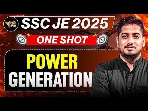 Power Generation One Shot | SSC JE 2025 | Shakti Series | Rishabh Sir #sscje #rrbje #rishabhsir