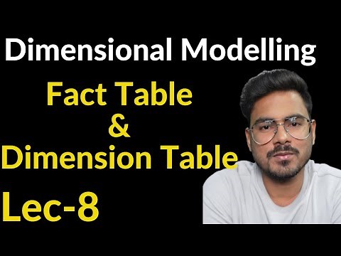 fact table and dimension table in data warehouse | Lec-8
