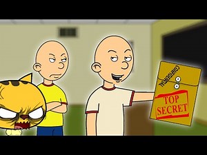 Classic Caillou cheats on the test and gets grounded