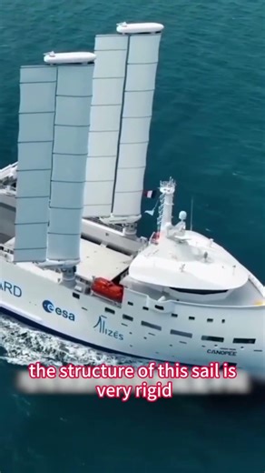 Can These Wind-Powered Ships Really Sail?#Shorts #Science #Engineering