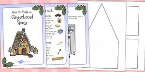 Gingerbread House Recipe Instructions