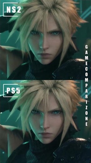 That DLSS works awesomely - Final Fantasy 7 Remake Switch 2 vs PS5