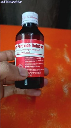 Hydrogen Peroxide 6.5w/v Uses | How to Use | Antiseptic & Disinfectant Liquid #aslipharmapoint