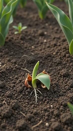 Tulip Growing Time-Lapse | From Tiny Bulb to Beautiful Bloom in Seconds 🌷🌱