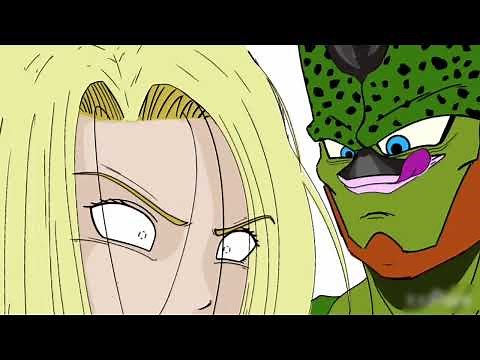 CELL ABSORBS ANDROID 18 (Animation)