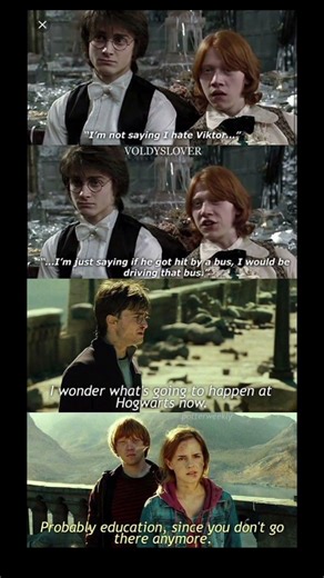 Ron Weasley’s Dark Humor 😂 | Harry Potter Meme