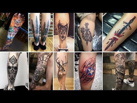 Most Attractive Calf Tattoos For Men 2022 | Mens Tattoo Ideas | Tattoo Designs For Men | #Tattoos