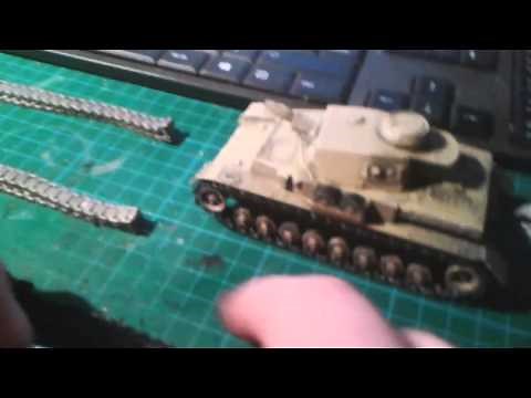 Comment appliquer une patine sur des chenilles de char