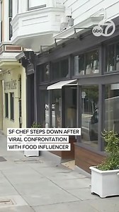 265K views · 956 reactions | A San Francisco chef has stepped down and their restaurant is closing after a viral confrontation with a local influencer. For the full story read more below. | ABC7 News | Facebook