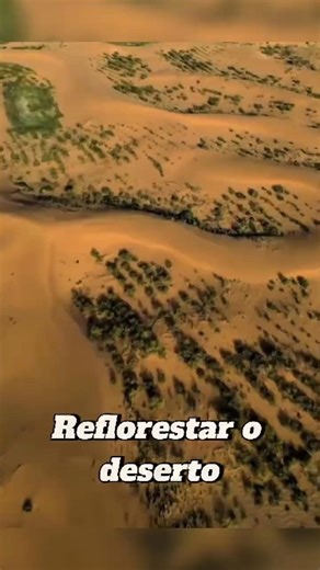 The secret plan against the desert's advance.