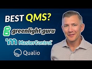 Greenlight Guru vs. MasterControl vs. Qualio: Best QMS for Life Sciences