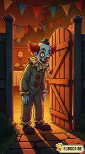 The Birthday Clown Who Wasn’t Invited… But Still Showed Up 🎈😨 #terrifyingtales #horrorstories #scary