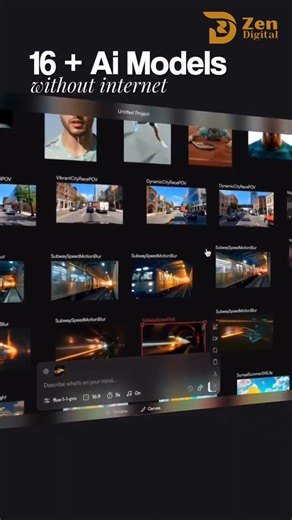 Zen Digitalzd on Instagram: "Found a hidden gem for creators! 💎 Meet Pro Diffusion Studio—a powerful AI video editing tool that works OFFLINE and is completely FREE for personal use! 💸 Why you need this: ✅ Works without Internet (16+ Local AI Models) ✅ One-Click Audio Cleanup & Boost 🎤 ✅ Auto-Remove Silences & Filler Words ✂️ ✅ Auto Captions & Background Music 🎵 ✅ Lifetime Free for personal use! Perfect for YouTube videos and Reels. Stop paying for expensive software! 👇 Link to download is