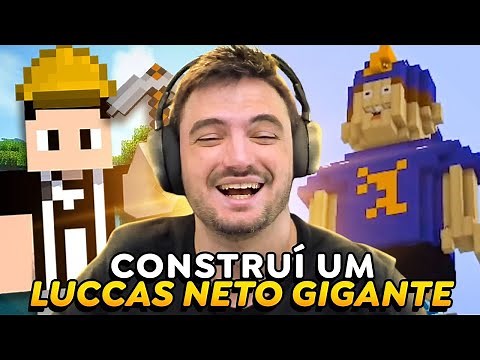 REAGINDO A SAGA MINECRAFT - LUCCAS NETO GIGANTE #4