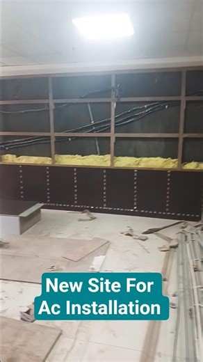 New Site For Ac Installation #airconditioner #accircuits #repairing