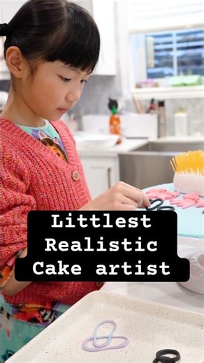 Realistic Hair Comb Cake