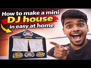 How To Make A DJ House Easy At Home / Mini Dj Lover / Dj House / How To Create Mini Dj Setup