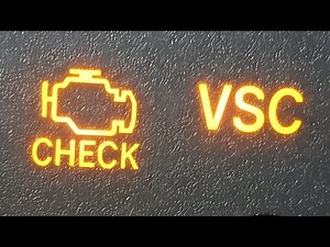 How to Fix & Reset VSC and Check Engine Light On or Flashing | Vehicle Stability Control Light On