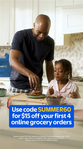62K views · 34 reactions | Pancakes are tricky. Saving’s easy. Get $10 off your first 4 orders with code SUMMER40! | Walmart Canada | Facebook