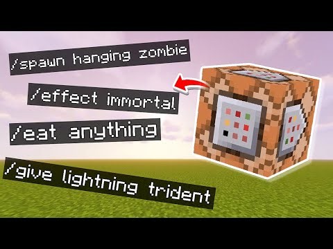 INSANE MINECRAFT COMMANDS #minecraft