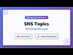 AWS SNS Topics: Creating and Publishing Messages Tutorial for Beginners