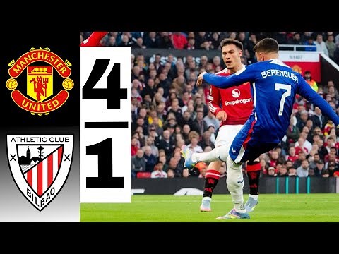 🔴 Manchester United vs Athletic Bilbao 4-1 | Highlights & Goals | Europa League 2025