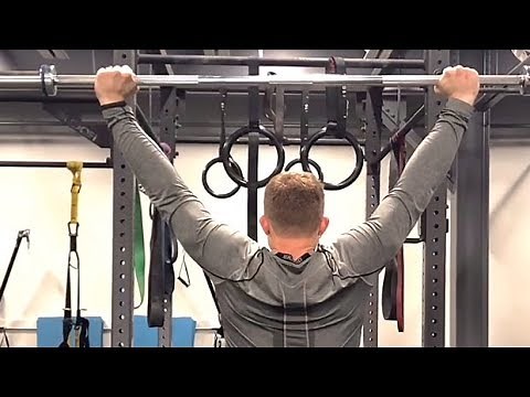 Barbell Overhead Shrug