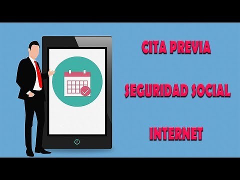 Cita previa en la seguridad social por internet