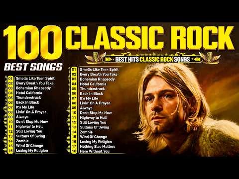 Classic Rock Songs 70's 80's 90's Playlist 🔥 Guns N Roses, Metallica, The Police, Pink Floyd