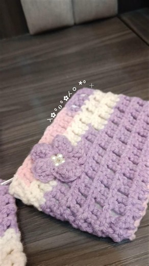 crochet wallets in 4 different patterns #crochet #pattern #aesthetic #purple #wallet #knitting #bag