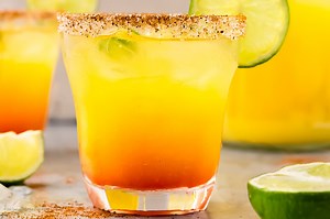 Pineapple Tequila Sunrise Cocktail