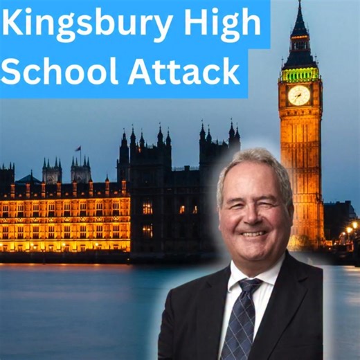 Today, at PMQ's I raised the horrific news of the stabbing at Kingsbury High School. Our thoughts are with the victims, their families, and all those affected. I urged the Prime Minister to take action to tackle knife crime and help bring an end to this senseless violence. | Bob Blackman