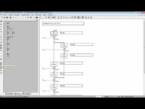 Système de remplissage d'un réservoir - Grafcet - STEP 7