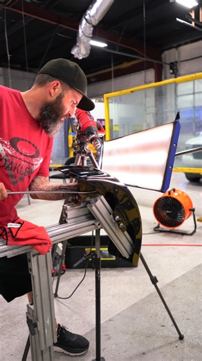 125K views · 883 reactions | KNOCKED IT OUT! It takes longer to set up the motorcycle stand than actually fixing the dent. Will worked his magic on this motorcycle fender and made it look easy! We'll see you at the next repair! #motorcycles #motorcyclerepair #pdr #dentrepair | Just A Dent | Facebook