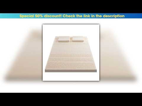 Unboxing Thailand Natural 100% Latex Mattress With Cover Natural Rubber Pure Mattress Student Home•