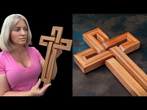 Make a BEAUTIFUL Wooden Cross in Just 30 Minutes